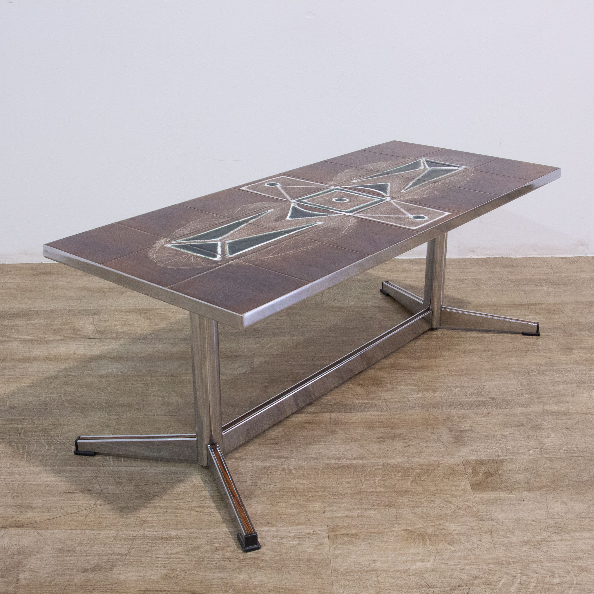 Belarti Style Ceramic Tile Topped Coffee Table