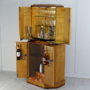 Art Deco Cocktail Cabinet English1930’s