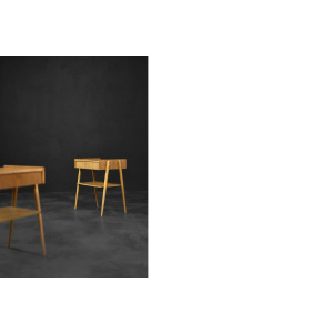 Vintage Mid-Century Scandinavian Modern Teak Nightstands from AB Carlstrom & Co Mobelfabrik, 1950s, Set of 2