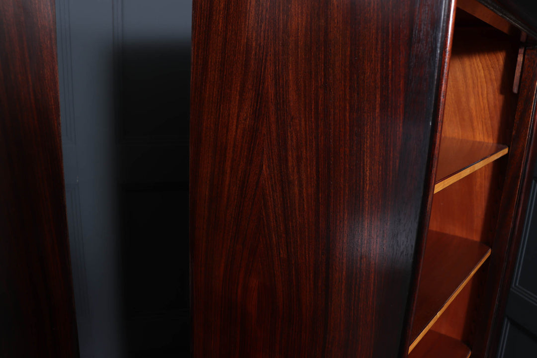 Pair Of French Art Deco Tall Open Bookcases C1925