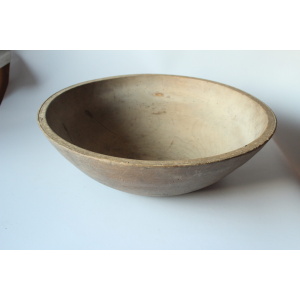 1850s - antique german wooden dough bowl