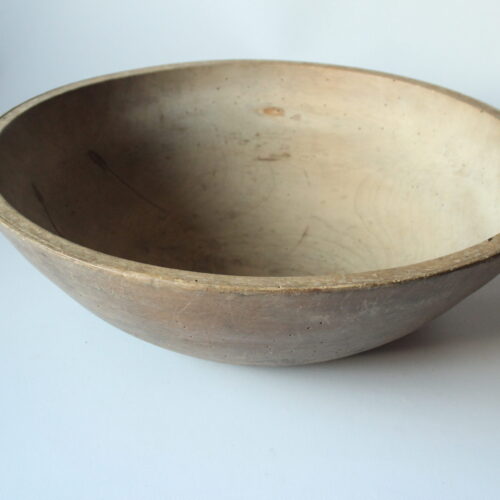 1850s - antique german wooden dough bowl