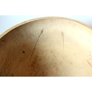 1850s - antique german wooden dough bowl