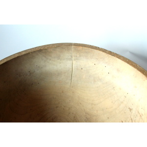 1850s - antique german wooden dough bowl