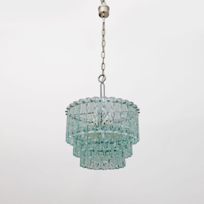 Ground Crystal Chandelier by Cristal Art, Italy, 1970s - Image 2