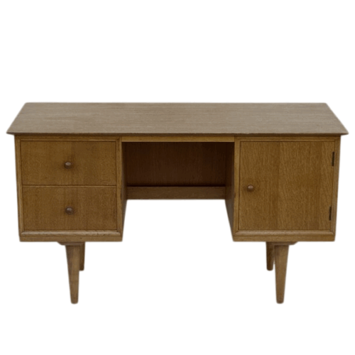 Mid Century Light Oak Desk