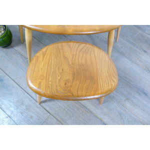 Ercol Pebbles Blonde Nest of Tables