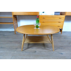 Ercol Windsor Large Oval Coffee Table Model 454