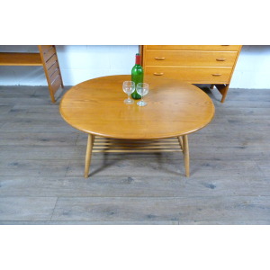 Ercol Windsor Large Oval Coffee Table Model 454