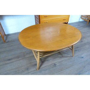 Ercol Windsor Large Oval Coffee Table Model 454