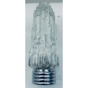 Hoffmeister Iced Glass Wall Lights, 1970s