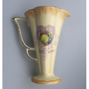 A large mid-century Art Deco ceramic art pottery Arthur Wood dover Jug C.1954