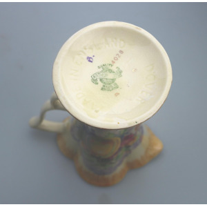 A large mid-century Art Deco ceramic art pottery Arthur Wood dover Jug C.1954
