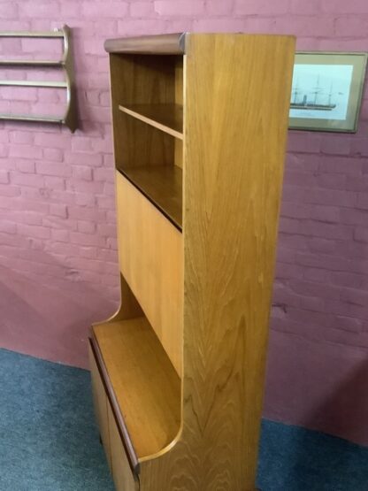 A Mid Century Teak Bureau Cabinet