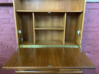A Mid Century Teak Bureau Cabinet
