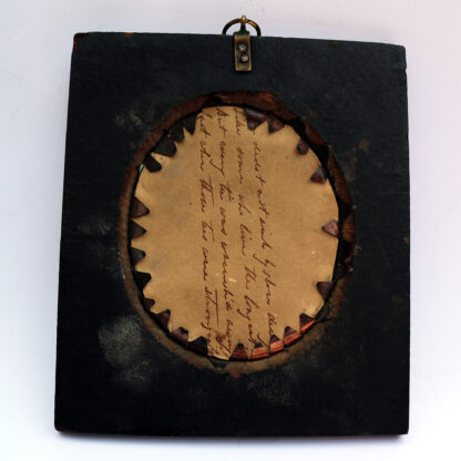 An antique Silhouette scissor cut Portrait Miniature Picture C.19thC - Image 4