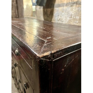 Antique Chinese Armoire, 19th Century Medicine Cabinet, Apothecary Chest