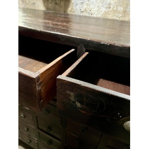Antique Chinese Armoire, 19th Century Medicine Cabinet, Apothecary Chest
