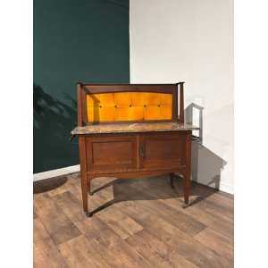 Arts & Crafts Marble Top Washstand