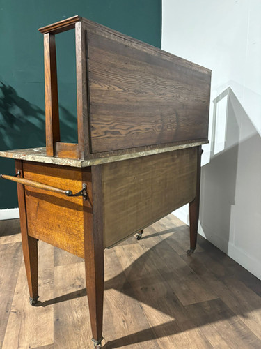 Arts & Crafts Marble Top Washstand
