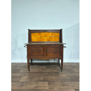 Arts & Crafts Marble Top Washstand