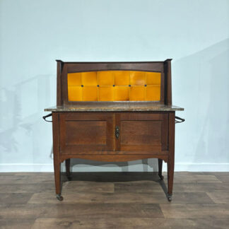 Arts & Crafts Marble Top Washstand