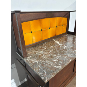 Arts & Crafts Marble Top Washstand