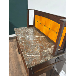 Arts & Crafts Marble Top Washstand