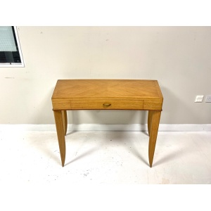 Attributed to Maison Dominique, French Sycamore Desk
