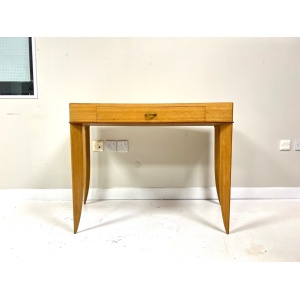 Attributed to Maison Dominique, French Sycamore Desk