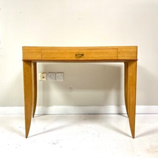 Attributed to Maison Dominique, French Sycamore Desk