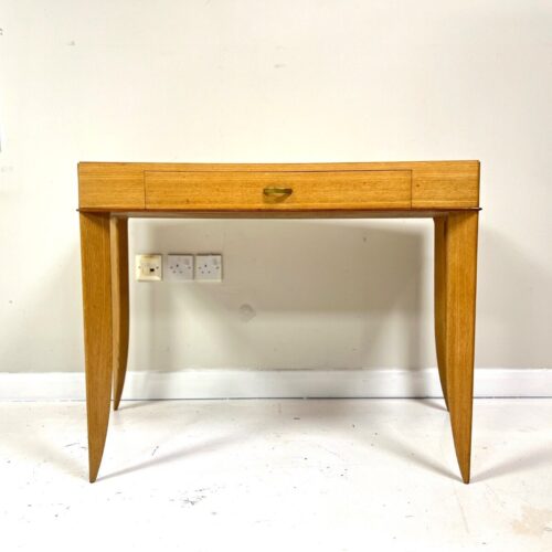 Attributed to Maison Dominique, French Sycamore Desk
