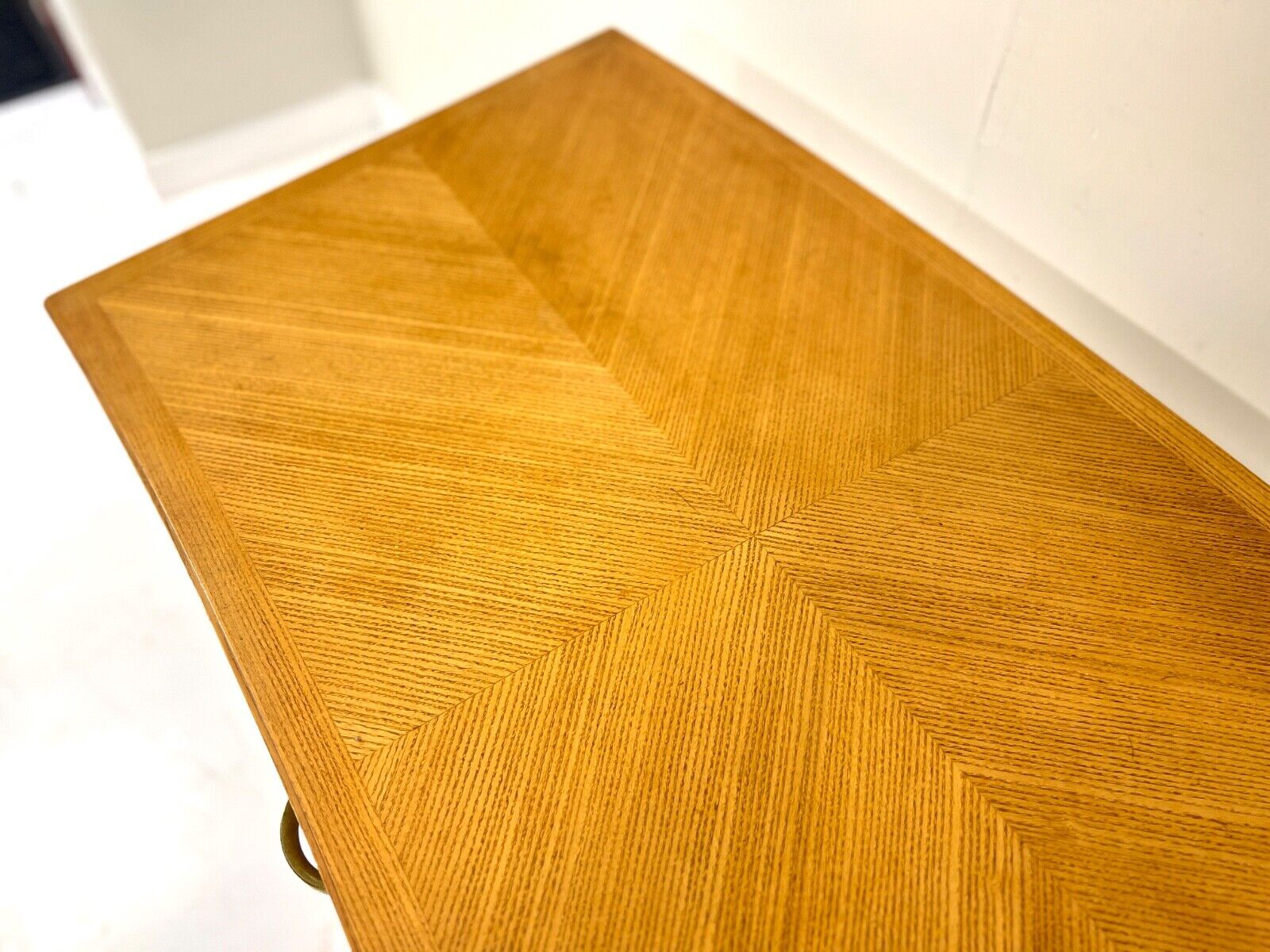 Attributed to Maison Dominique, French Sycamore Desk