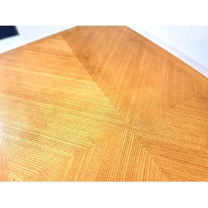 Attributed to Maison Dominique, French Sycamore Desk