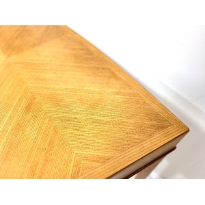 Attributed to Maison Dominique, French Sycamore Desk