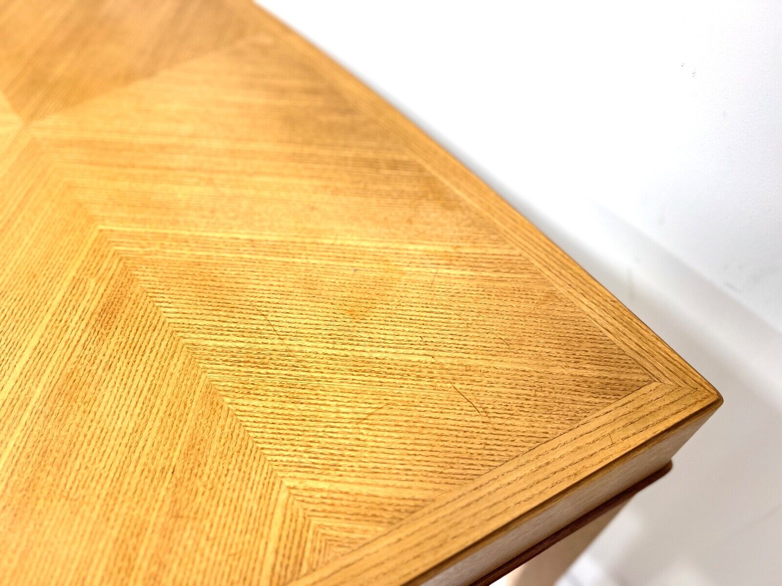 Attributed to Maison Dominique, French Sycamore Desk