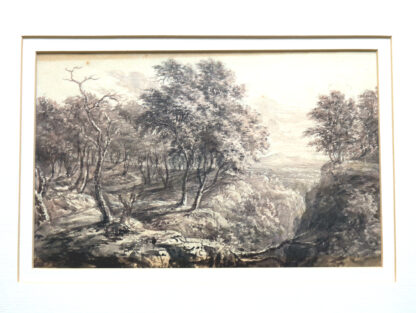 Antique Watercolour by Lt Col Robert Batty (Battle of Waterloo Veteran) C.1806 - Image 2