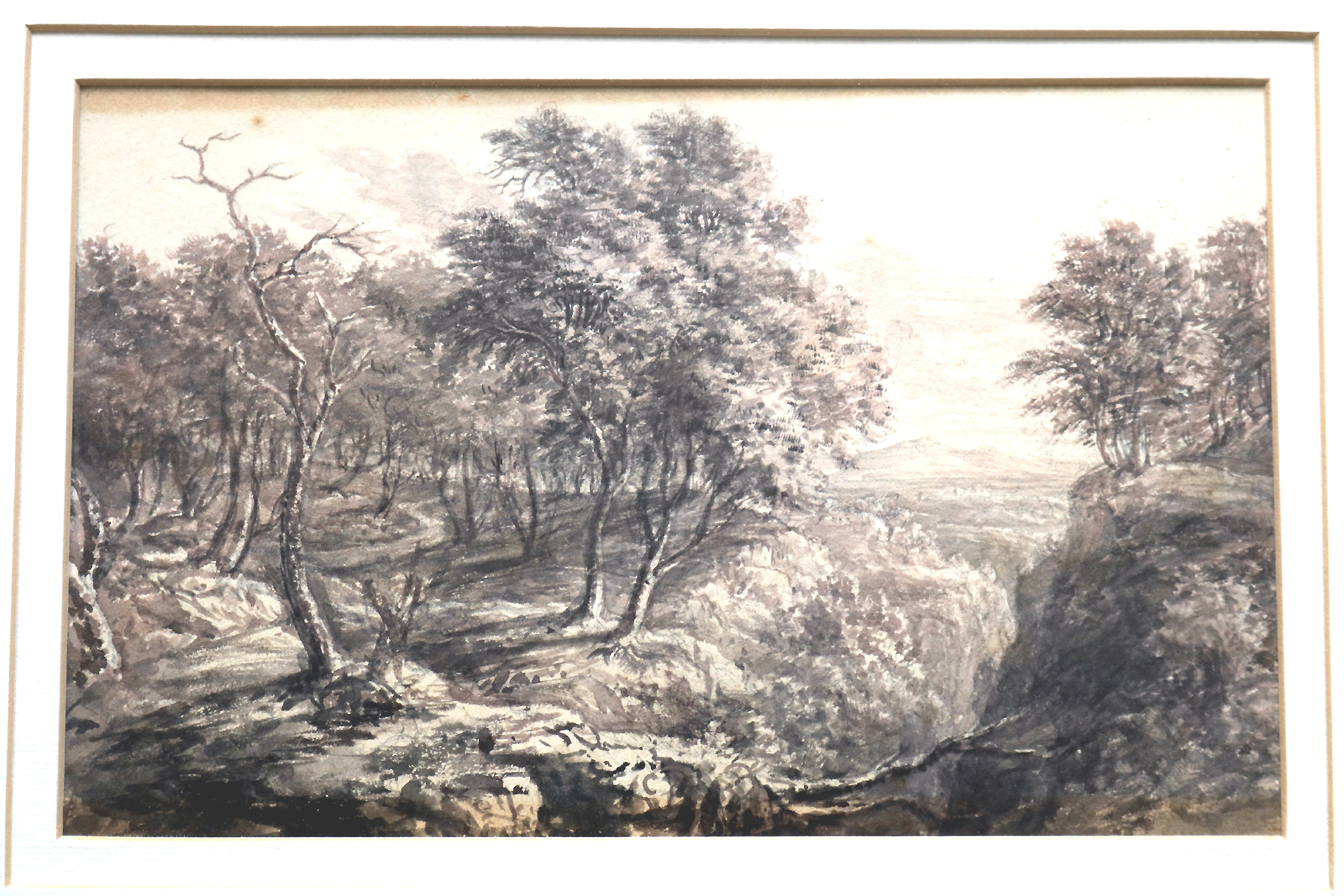 Antique Watercolour by Lt Col Robert Batty (Battle of Waterloo Veteran) C.1806