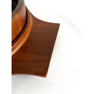 Danish Modern Teak Handled Serving Tray and Bowl by Jens Quistgaard for Dansk