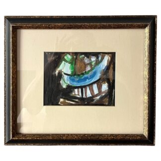 David Meshulam Framed Work on Paper