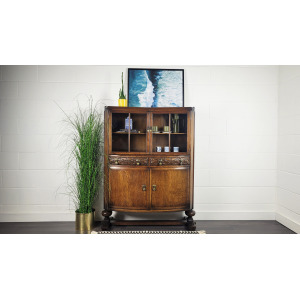 Ercol Glazed Display Cabinet Unit, 40s