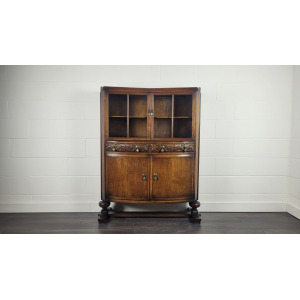 Ercol Glazed Display Cabinet Unit, 40s