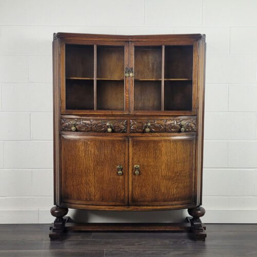 Ercol Glazed Display Cabinet Unit, 40s