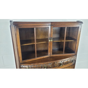 Ercol Glazed Display Cabinet Unit, 40s