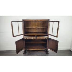 Ercol Glazed Display Cabinet Unit, 40s