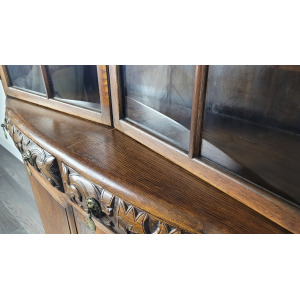 Ercol Glazed Display Cabinet Unit, 40s