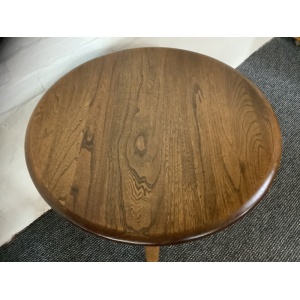 Ercol 1062 Side Pedestal Table In Golden Dawn Finish.
