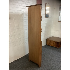 Ercol Colonial Corner Display Cabinet In Golden Dawn Finish.