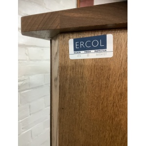 Ercol Colonial Corner Display Cabinet In Golden Dawn Finish.