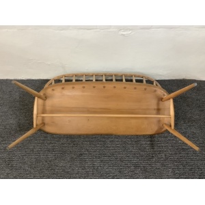 Ercol Windsor 349 Love Seat In Light Finish.